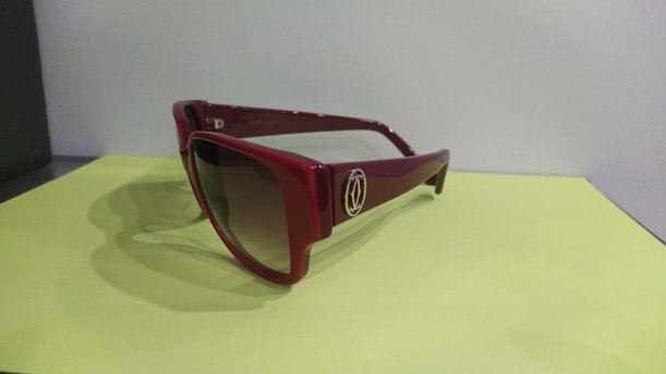 Cartier Солнцезащитные очки 4931673 бордовые